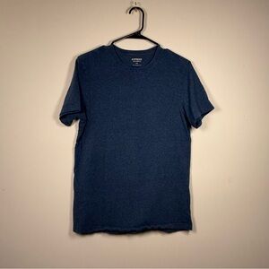 Express Dark Blue Flex Stretch Short Sleeve Tee